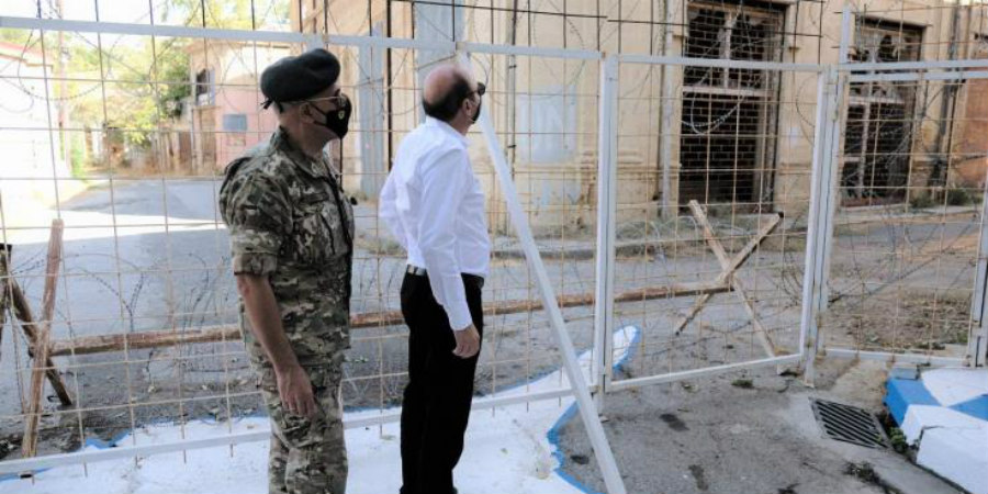 Μονάδες και Φυλάκια της Εθνικής Φρουράς στην Προκεχωρημένη Γραμμή Άμυνας επισκέφτηκε ο ΥΠΑΜ